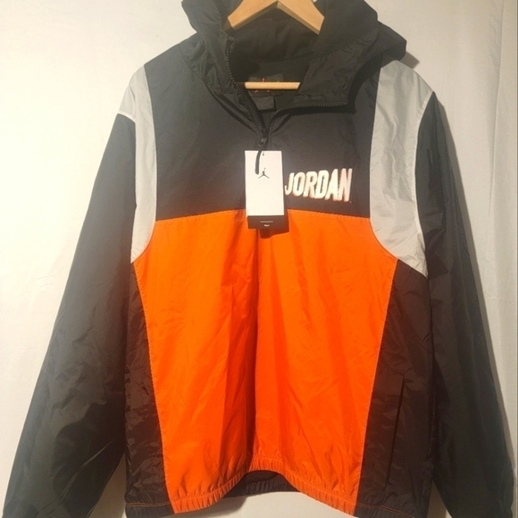 Nike Jordan Flight MVP Hooded Pullover Jacket Size MEDIUM DV7600 010